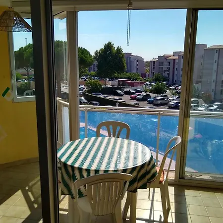 Jardins Du Cap Joli T2 Avec Piscine Richelieu Cap D'agde Агд